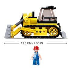 Sluban Town Stavitelé M38-B0802 Buldozer