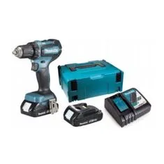 Makita DHP485RAJ aku bezuhlíkový příklepový šroubovák Li-ion LXT 18V/2,0 Ah,Makpac