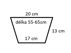 VELMAL Dřevěný truhlík se samozavlažovací vložkou 55 cm