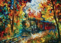 Art puzzle  Podzimní vlak 500 dílků