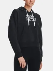 Under Armour Mikina Essential Script Hoodie-BLK L