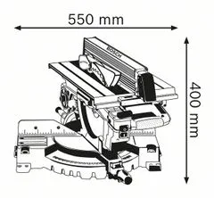 BOSCH Professional kombinovaná pila GTM 12 JL (0601B15001)