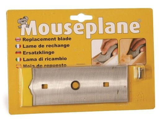 Power Adhesives Náhradní čepel pro hoblík Mouseplane, 5 cm