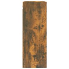 Greatstore Závěsná nástěnná skříňka kouřový dub 69,5 x 32,5 x 90 cm