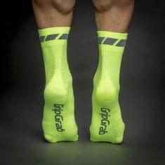 GRIP GRAB Hi-Vis Sock Regular Cut žlutá M(41-44) cyklo ponožky