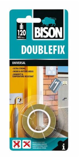 Traiva BISON DOUBLEFIX UNIVERSAL 1,5 m x 19 mm BISON DOUBLEFIX UNIVERSAL 1,5 m x 19 mm, Kód: 25381