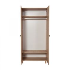 Hanah Home Šatní skříň Kikos III 90 cm dub sonoma/zelená