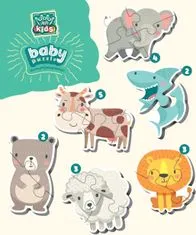Art puzzle Baby Puzzle Zvířata 6v1 (2-5 dílků)
