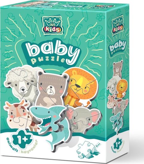 Art puzzle Baby Puzzle Zvířata 6v1 (2-5 dílků)