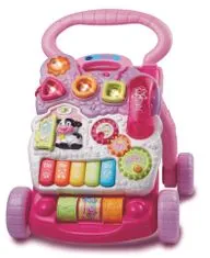 Vtech Chodítko - Uč se a poznávej růžové CZ