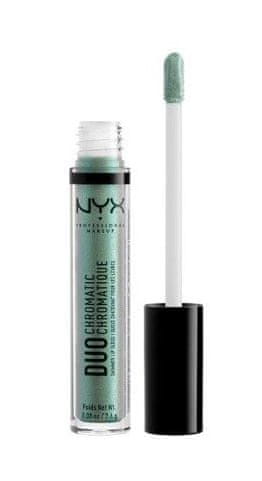 NYX NYX, Duo Chromatic, Lesk na rty 09 foam party, 2,4 g