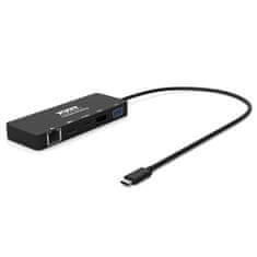 Port Designs PORT CONNECT Dokovací stanice 5v1 ,LAN, HDMI, VGA, USB-C PD 3.0 85W, USB-A