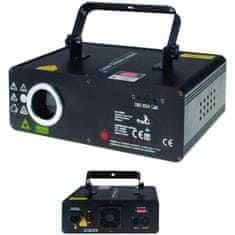 Effect laser 400mW RGB 5-in-1, DMX