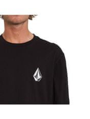 Pánské triko VOLCOM Iconic Stone Bsc Ls - black