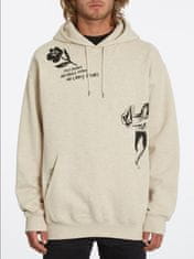 Mikina VOLCOM Bob Mollema Hoodie - WHITECAP GREY