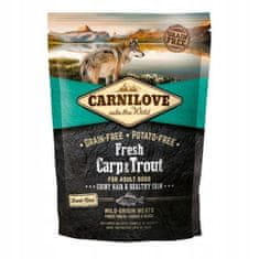 Carnilove Fresh Carp & Trout For Adult 1,5 kg granule pro dospělé psy s kaprem a pstruhem