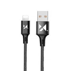 shumee Iphone Lightning USB kabel 2,4A 1m černý