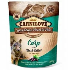 Carnilove Carp&black carrot 300 g kapsička pro psy