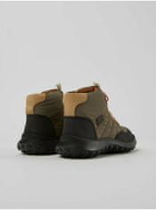 Camper Khaki dětské outdoorové kotníkové boty se semišovými detaily Camper 34