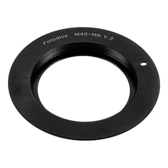 Fotodiox Lens Mount Adapter M42-NIK adaptér objektivu M42 na tělo Nikon s bajonetem F