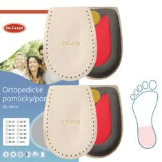 Dr.Grepl 118-44,44/2 Podpatěnka na ostruhu MEMORY SOFT 2 páry 35-41