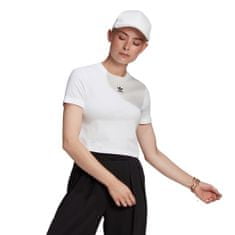 Adidas Tričko bílé M Crop Top