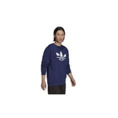 Adidas Mikina tmavomodrá 176 - 181 cm/L Adicolor Shattered Trefoil Crewneck