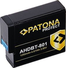 PATONA baterie pro digitální kameru GoPro Hero 5/6/7/8 1250mAh Li-Ion Protect