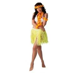 funny fashion Kostým havajská tanečnice žlutá