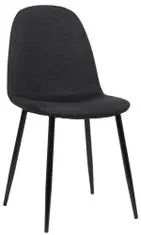 BHM Germany Jídelní židle Napier, textil, černá