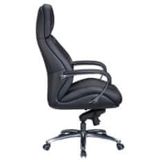 Bruxxi Kancelářská židle Karo, 137 cm, černá
