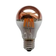 ACA ACA LED Half Rose Gold Vintage E27 6W DIM 2700K