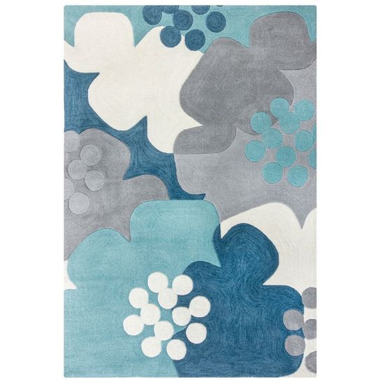 Flair Kusový koberec Zest Retro Floral Blue