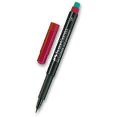 Faber-Castell Permanentní popisovač Faber-Castell 1523 S červený