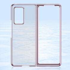 IZMAEL Plating Case Hard pouzdro pro Samsung Galaxy Z Fold 2 5G - Modrá KP14897