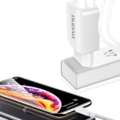 DUDAO Síťová nabíječka 2x USB 5V / 2,4A + Lightning kabel - Bílá KP26481