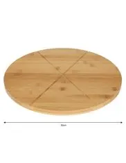 KINGHoff Podnos, bambusové prkénko na pizzu 35 cm Kh-1565