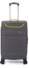 BENZI Střední kufr BZ 5661 Grey/Yellow