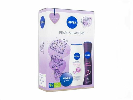 Nivea 250ml pearl & diamond, sprchový krém