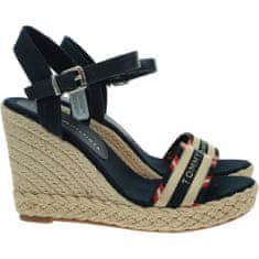 Tommy Hilfiger Sandály 37 EU Corporate Webbing High Wedge