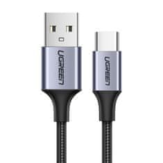 shumee Pletený kabel USB - USB-C Quick Charge 3.0 3A 0,5m šedý