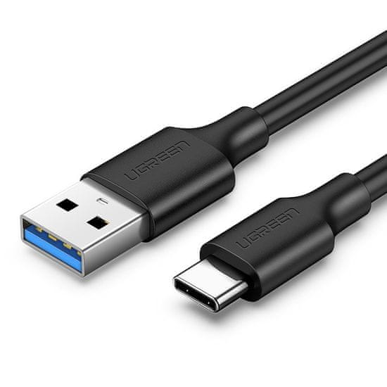 shumee USB 3.0 - USB-C kabel 3A 1m černý