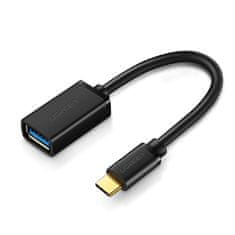 shumee Adaptérový OTG kabel z USB 3.0 na USB-C - černý