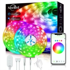 Gosund NITEBIRD LED RGB páska WIFI SL3-10m 12V/2A