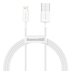 shumee Špičkový kabel USB kabel Iphone Lightning 2,4A 1m Bílý