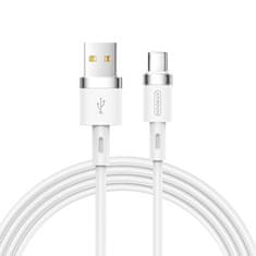 shumee Kabel USB - USB-C 2,4A 1,2 m bílý