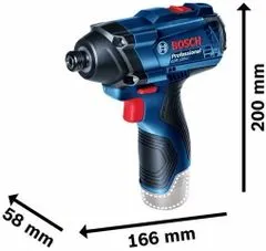 BOSCH Professional rázový utahovák GDR 120-LI - rozbaleno