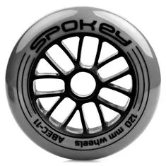 Spokey PU 120 mm Náhradní kolečka k bruslím, 2 ks