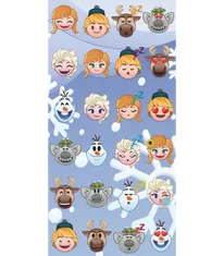 Javoli Bavlněný Ručník | Osuška Ledové království Emoji 70x140