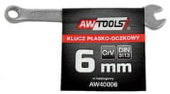 Greatstore Awtools Crv Din3113 otevřený klíč Velikost: 6 (mm)